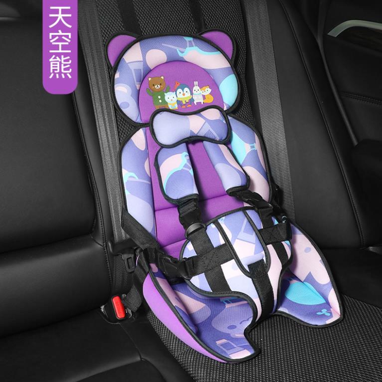 Children s safety seats portable car seats for children aged 0 3 12 years old baby folding and elevated seat cushions