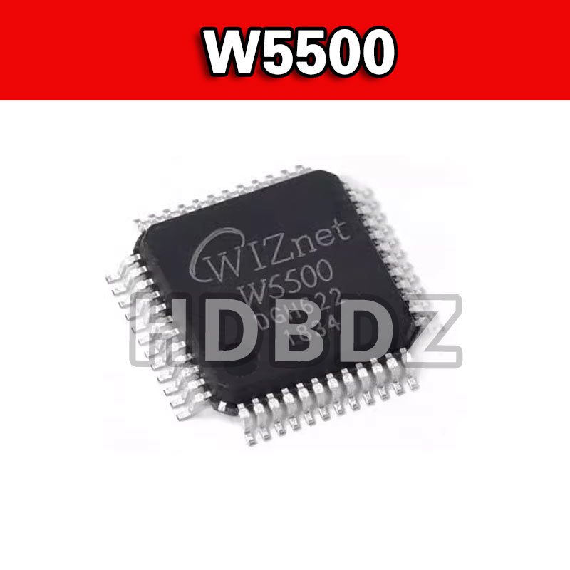 W5500 LQFP-48 Microcontroller Chip Ethernet Hardware TCP IP Agreement ...