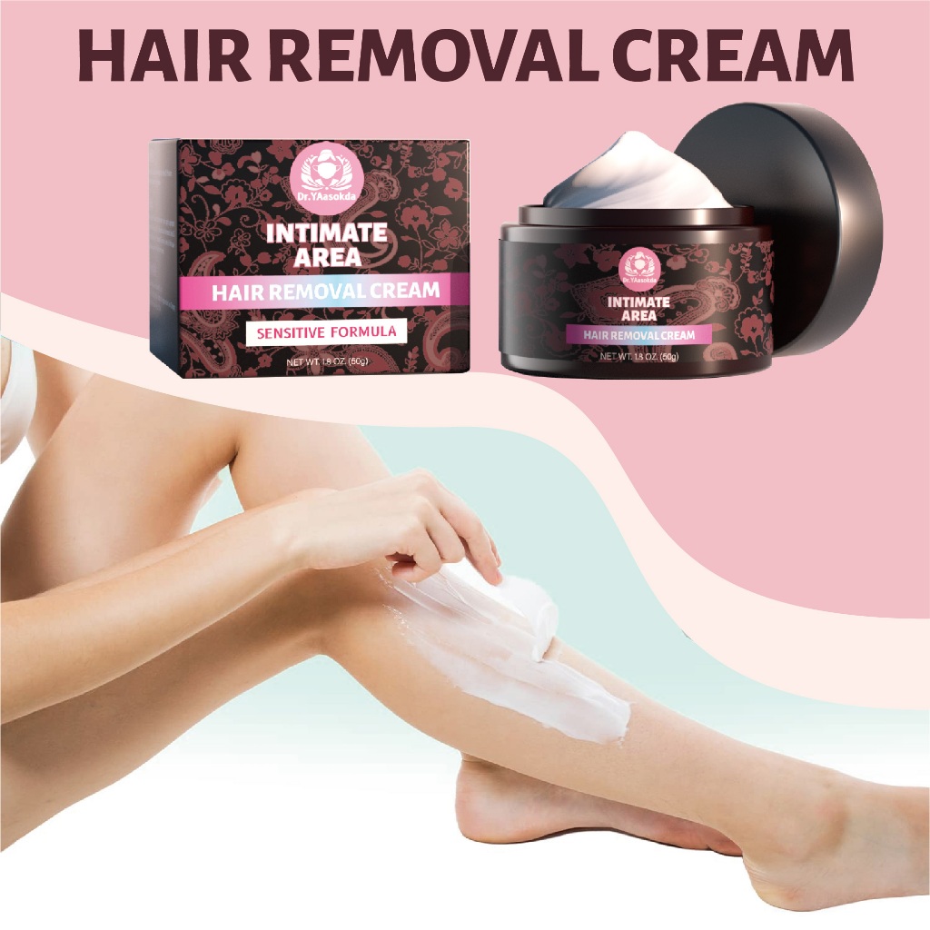 Hair Removal Cream for Women Intimate Area Hair Remover, Effective