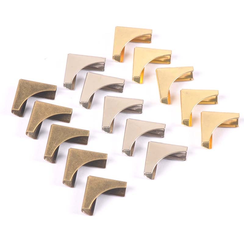 50pcs 15x15x3mm Metal Corners For Books Scrapbooking Photo Albums Menus ...