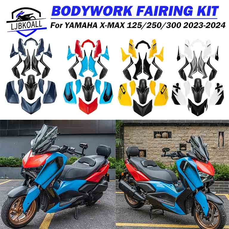 Midimttop Accesorios Para Motocicletas, Protectores De Manos Compatibles Con X-MAX 125/250/300 XMAX250 2023-2025, Protectores De Manillar, Protectores De Manos, Cubierta