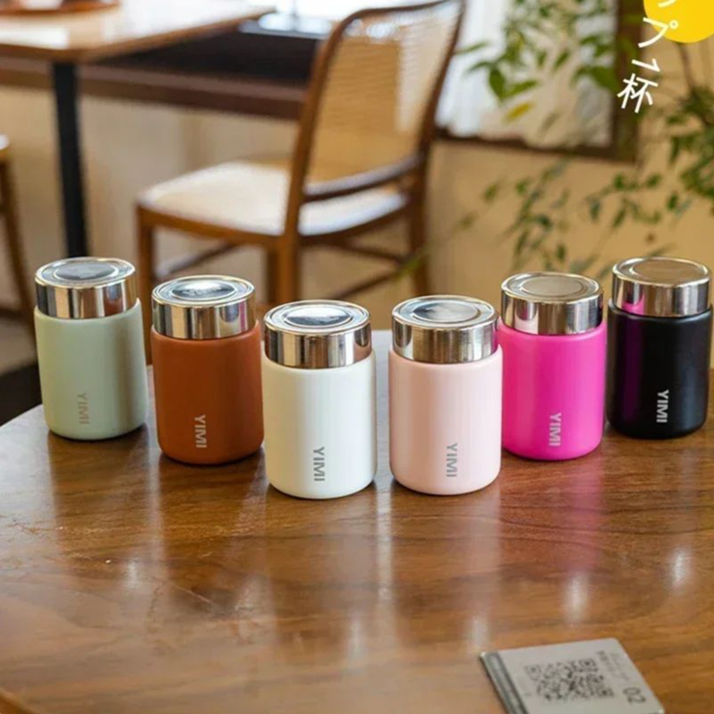 230ml Mini Stainless Steel 316 Thermos Mug Fashion Portable Pocket Vacuum  Flask Coffee Tea Thermal Water Bottle Tumbler