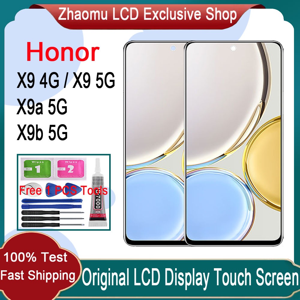 Original Honor X9 4G 5G X9a X9b LCD Display Touch Screen With Frame ...