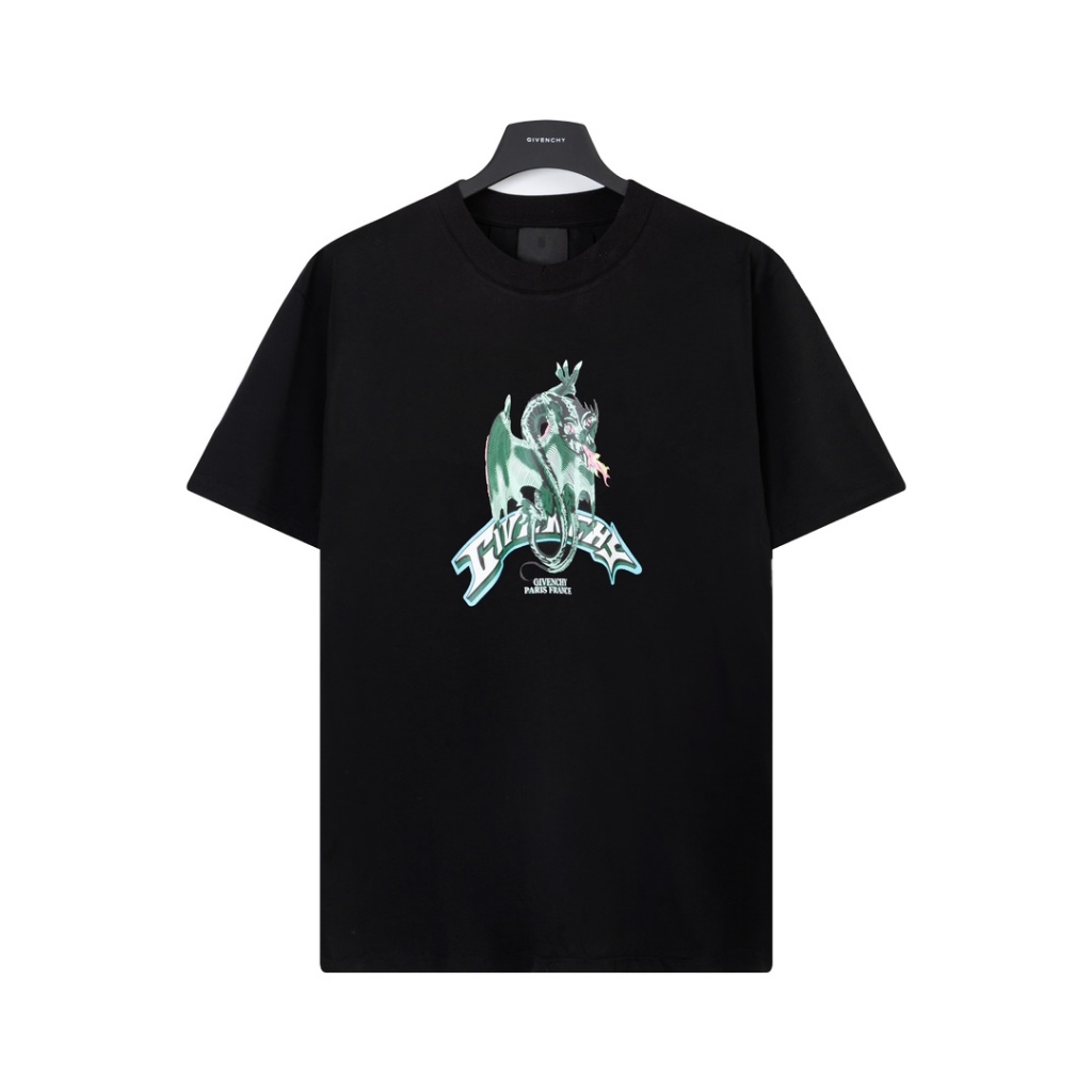 Givenchy2024 Latest Style GVC Year of the Dragon Limited Cartoon Print ...