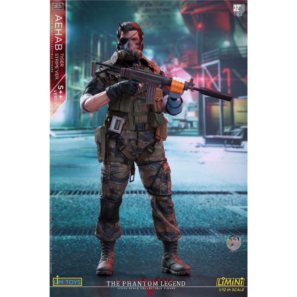 LIMTOYS 1/12 THE PHANTOM LEGEND AEHAB TIGER STRIPE S++ Action