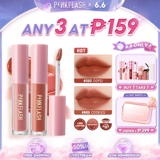 PINKFLASH Lipstick Long Lasting Matte Waterproof 24 Colors