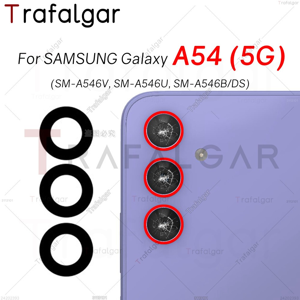 Rear Back Camera Glass Lens Replacement For Samsung Galaxy A54 5G A546 ...