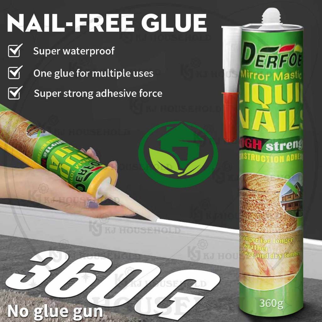 AllPurpose glue 360g no more nails adhesive QuickDrying NoPunch