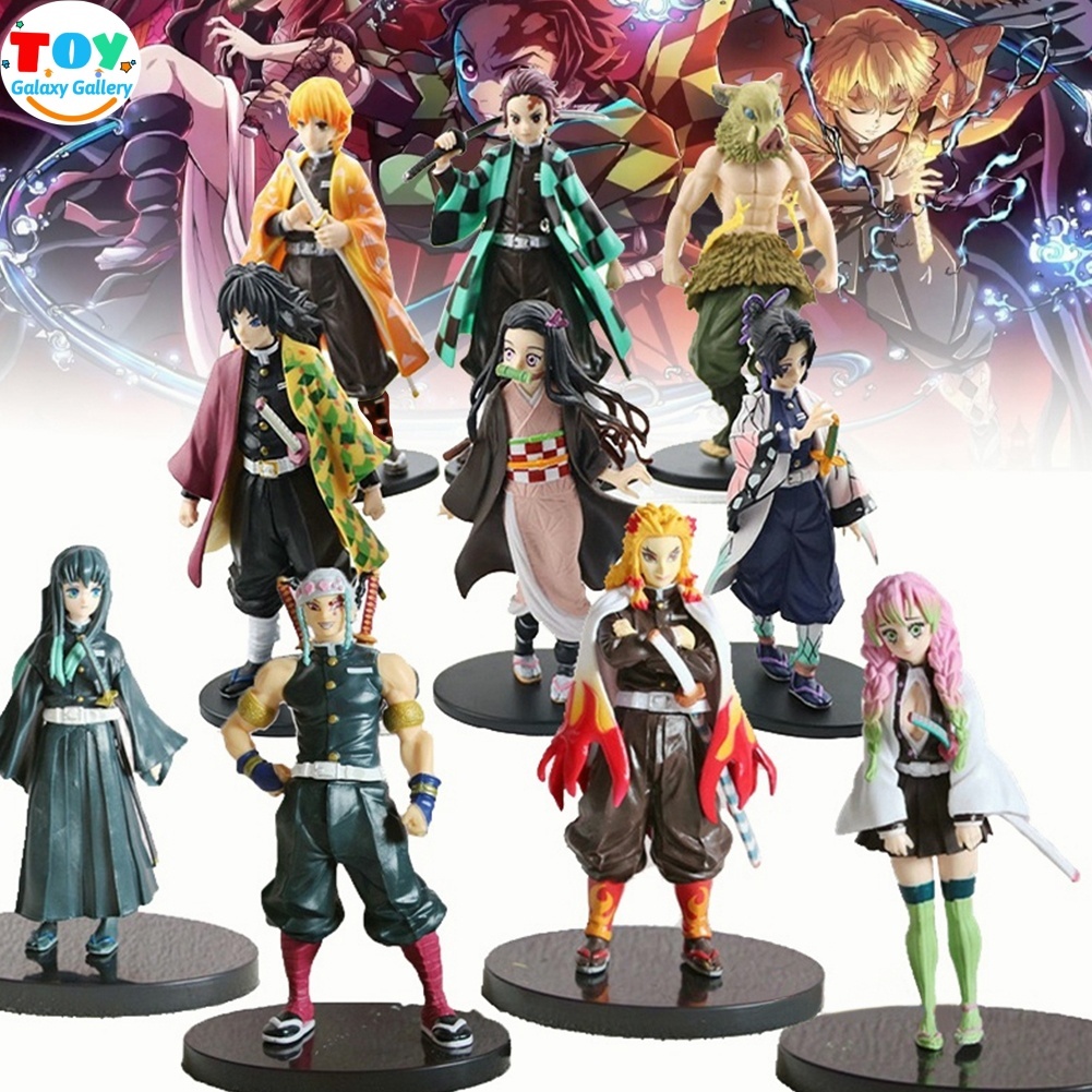 Demon Slayer Figure Set Action Figure Collectible Items Anime Toys ...
