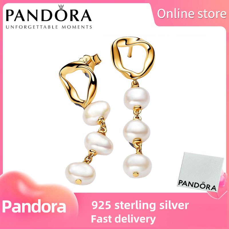 100% authentic S925 sterling silver PANDORA [263263C01]Organically ...