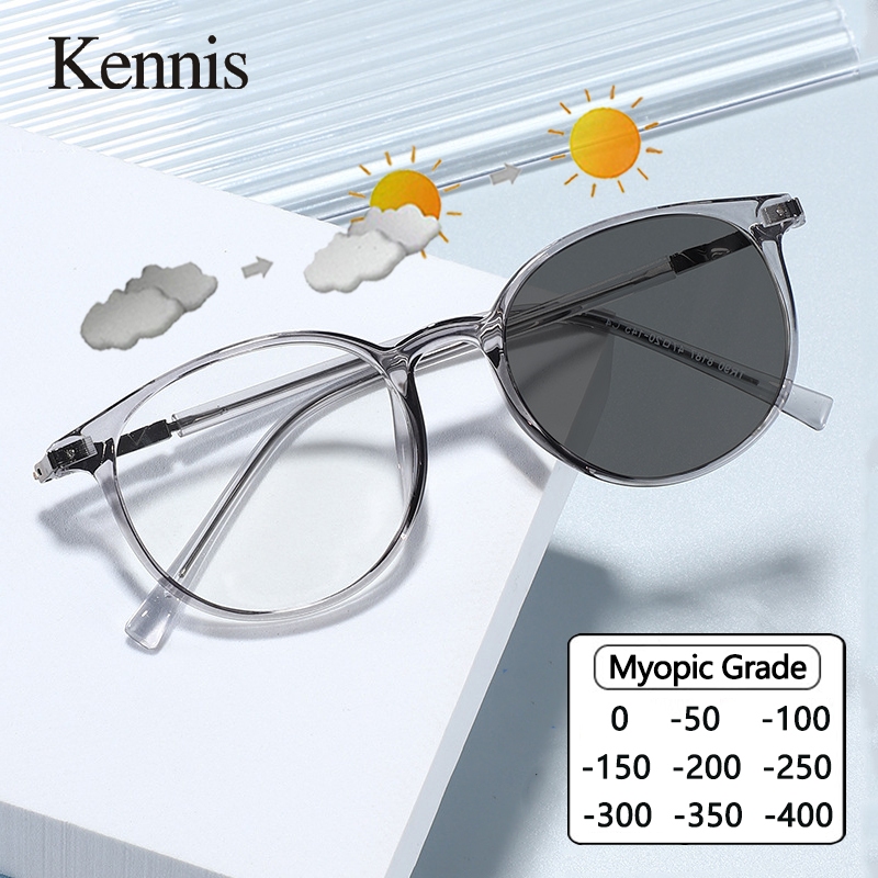Photochromic Grade Glasses For Women Men With Graded Transition Grey