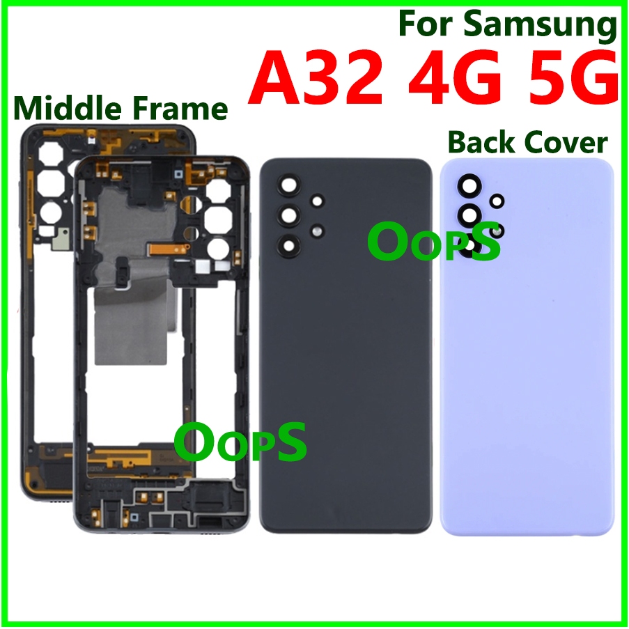 Back Housing Frame For Samsung Galaxy A32 4G A325 5G A326 LCD Middle ...