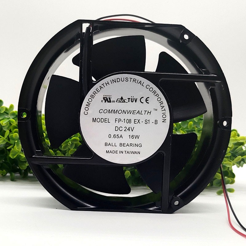 Taiwan Sanxie FP-108 EX-S1-B 24V0.65 A16W 17251 Cabinet Axial Fan ...