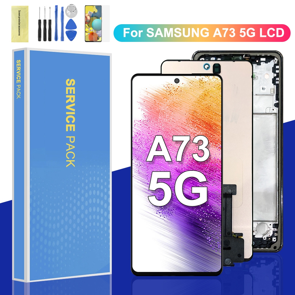 AMOLED Samsung Galaxy A73 5G LCD SM-A736B SM-A736B/DS Display Touch ...