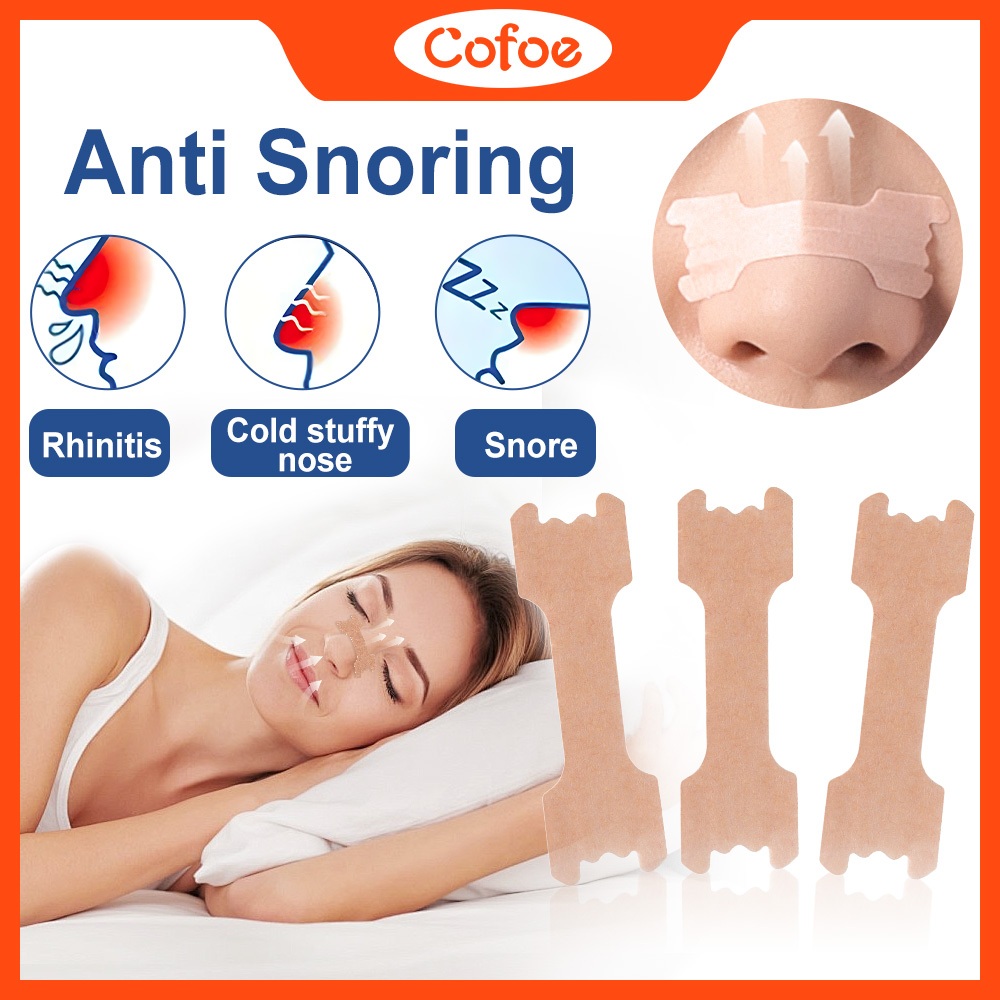Cofoe Anti Snoring Strip Breathe Right Nasal Strips Easier Sleep Aid