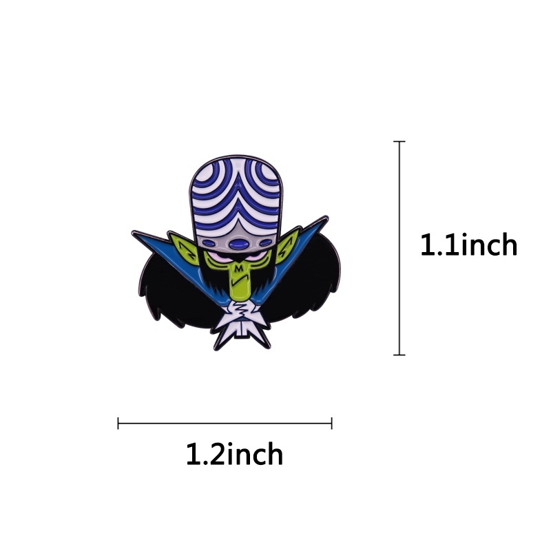 Villain Mojo Jojos Pin, Infamous Genius Chimpanzee Brooch of Mad ...