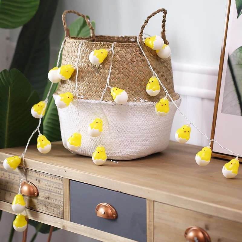 3m Hatching Chick 20led String Lights Broken Shell Egg Shape Lights ...