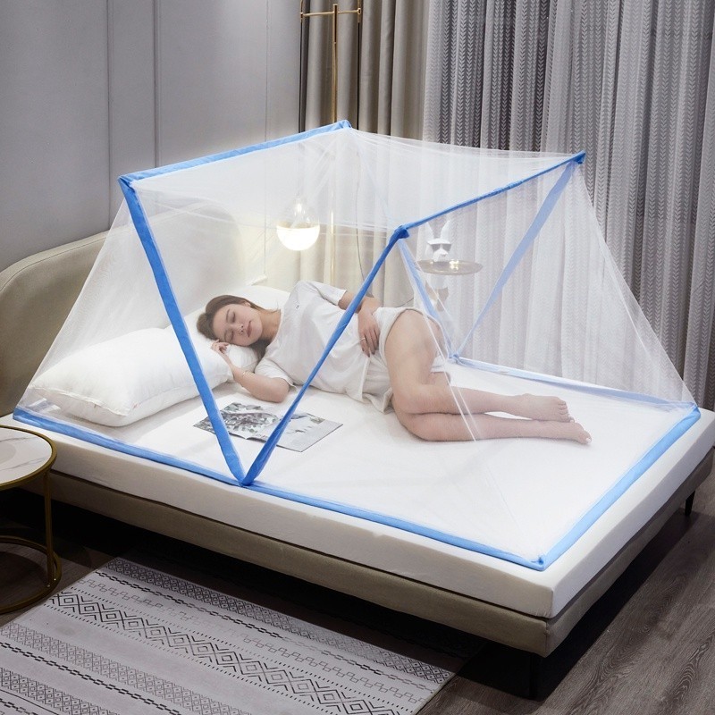 Foldable Mosquito Net Breathable Pop-Up Kulambo Mosquito Net Family ...
