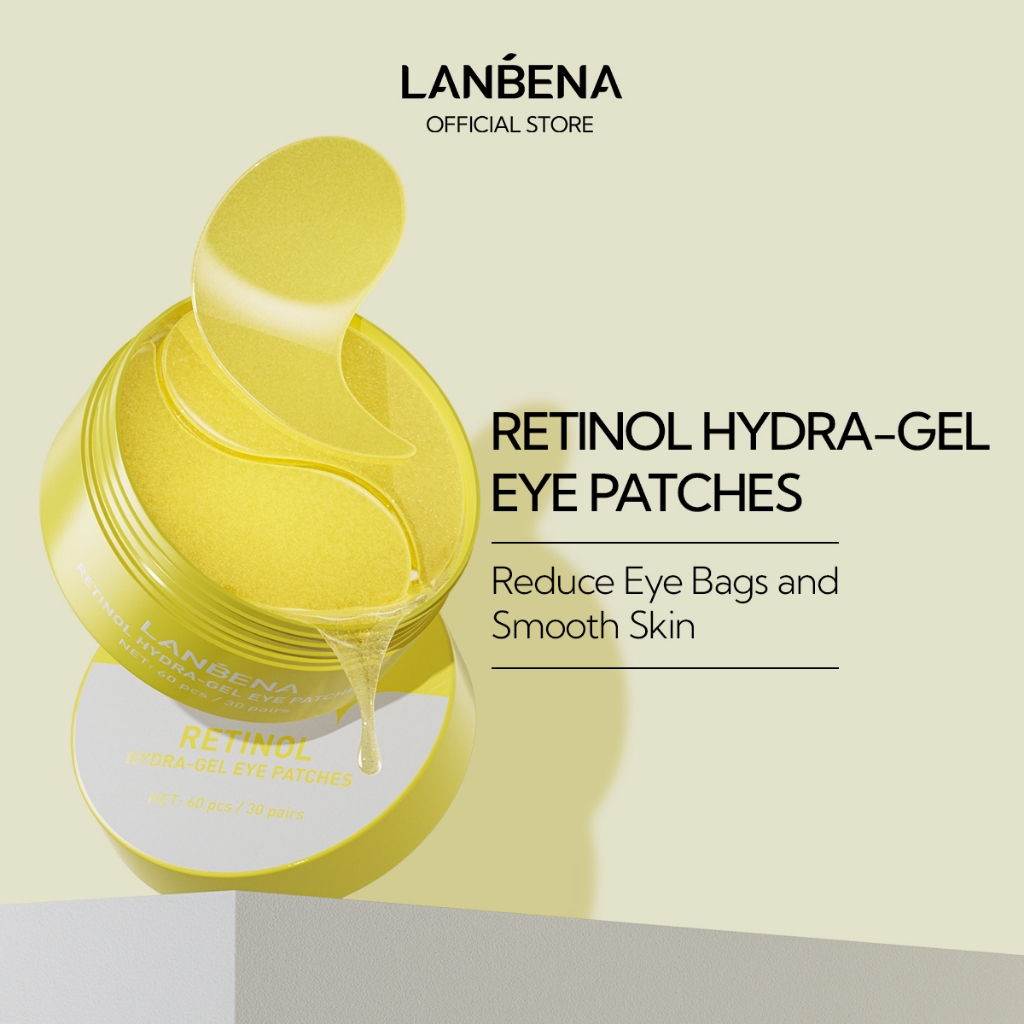 LANBENA Eye Mask Patch Retinol Collagen Anti Aging Moisturizing Tighten