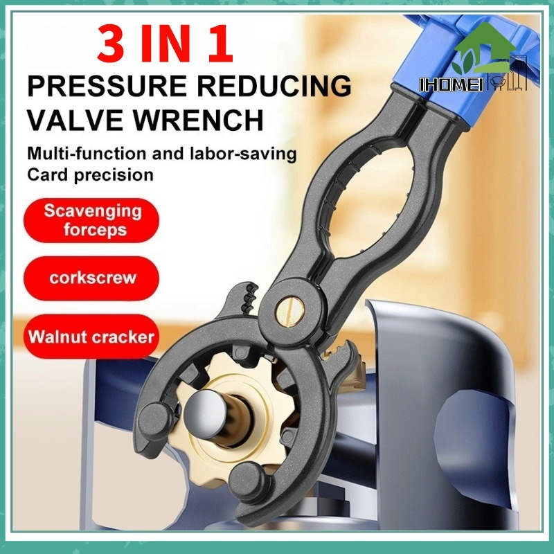 3 in 1 Multifunctional Gas Valve Wrench Gas Tank Wrench Pressure