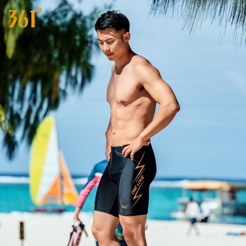 2023 Men's Swimming Trunks Quick Dry Boy Sport Surf Shorts Racing ...