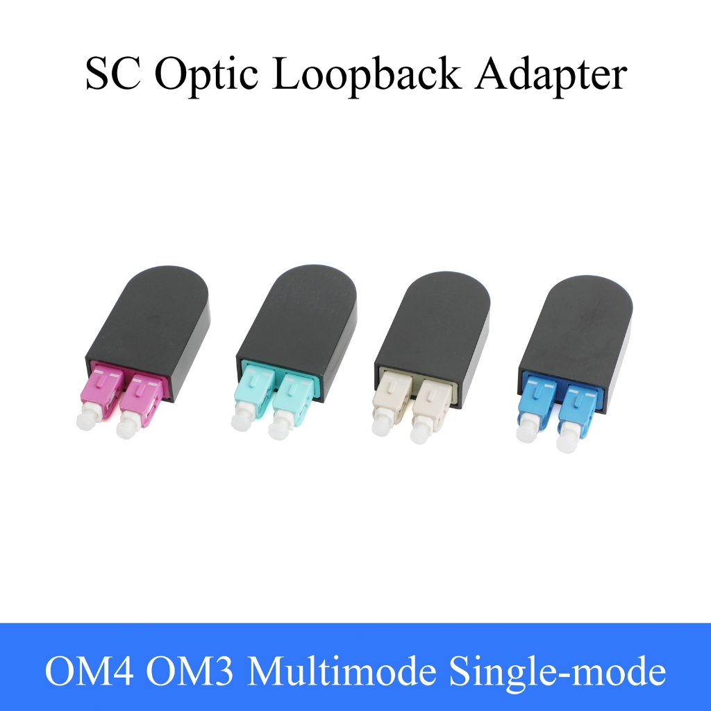 5PCS 2SC UPC Fiber Optic Loopback Male Single Mode Multimode OM3 OM4 ...