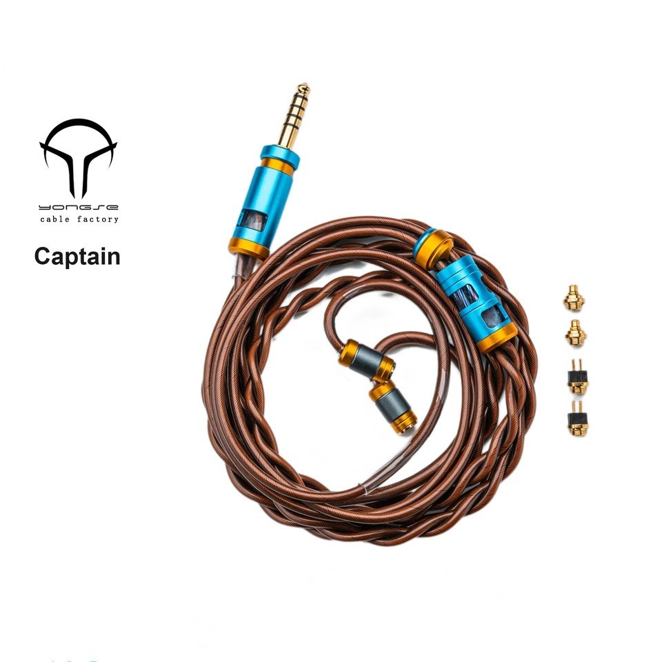 新品未使用 Yongse Captain 2pin mmcx 4.4mm Yongse Captain 2pin mmcx 4.4mm Yongse Captain High Purity Single