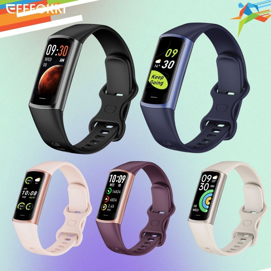Smart Wristband Health Fitness Band EFFEOKKI Sports Smart Band