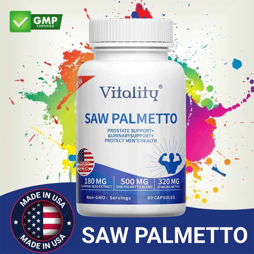 Saw Palmetto Extract, supports prostate and urinary health, DHT Men's ...