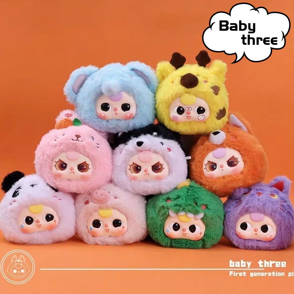 Baby Three V1 Blind Box Cute Trendy Stuffed Doll Birthday Gift Toys For ...