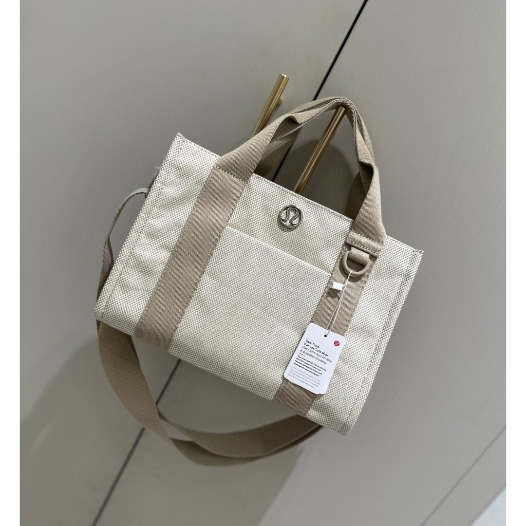 lululemon Two-Tone Canvas Tote Bag Mini 4.5L | Shopee Philippines