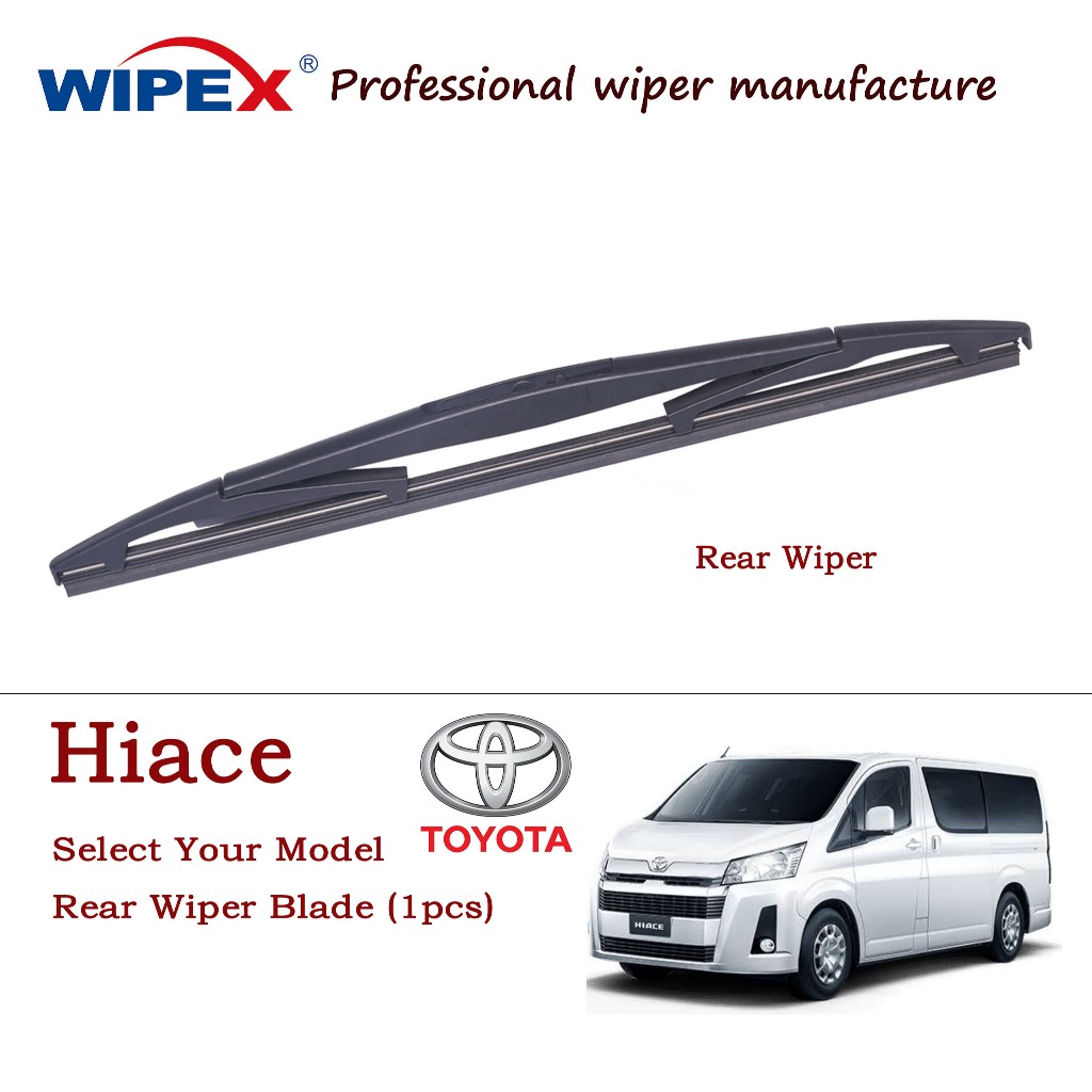 Select Your Model) Toyota Hiace Rear Wiper Blade for for HI ACE