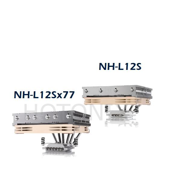 Noctua NH-L12S Premium Low-Profile Processorkoeler Met Stille 120mm PWM Ventilator - Bruin