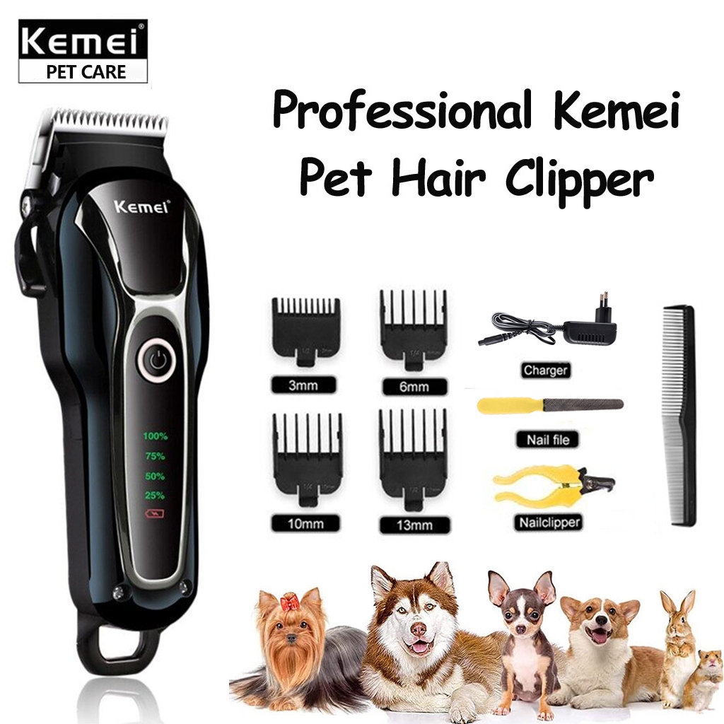Kemei KM-1991 Professional Hair Clipper For Pet Dog Grooming ...
