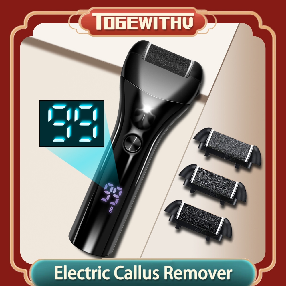 Electric Callus Remover for Feet, Rechargeable Foot File Hard Skin ...