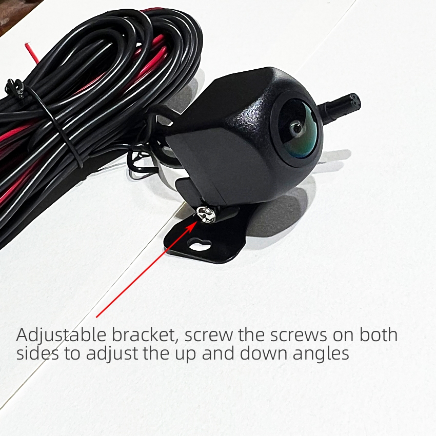 4Pin Car Rear Camera Reverse Camera CCD NTSC 12v voltage HD Fisheye ...