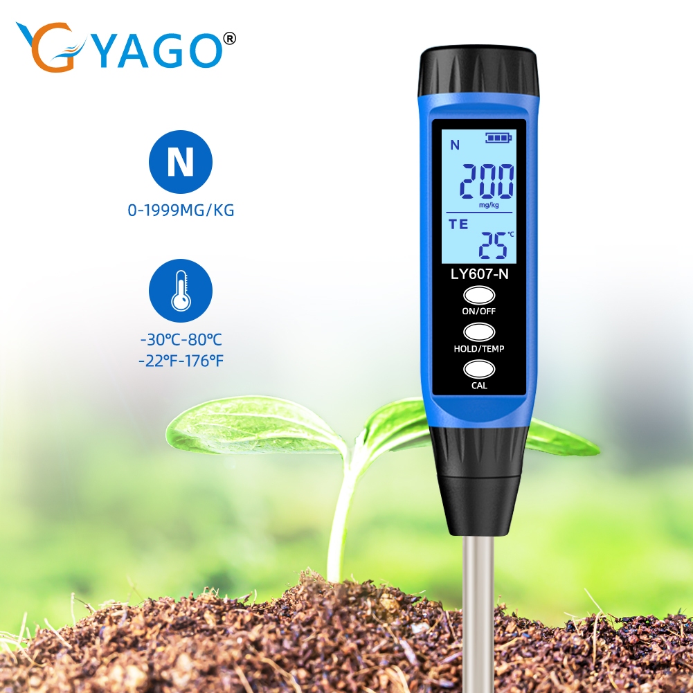 YAGO Soil Nitrogen Phosphorus and Potassium Detector Soil Fertility ...
