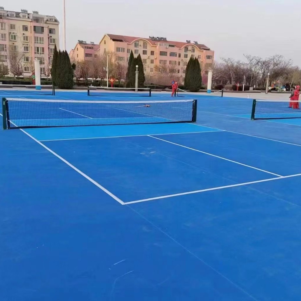 Beable Professional Outdoor Pickleball Court PVC Sports Flooring