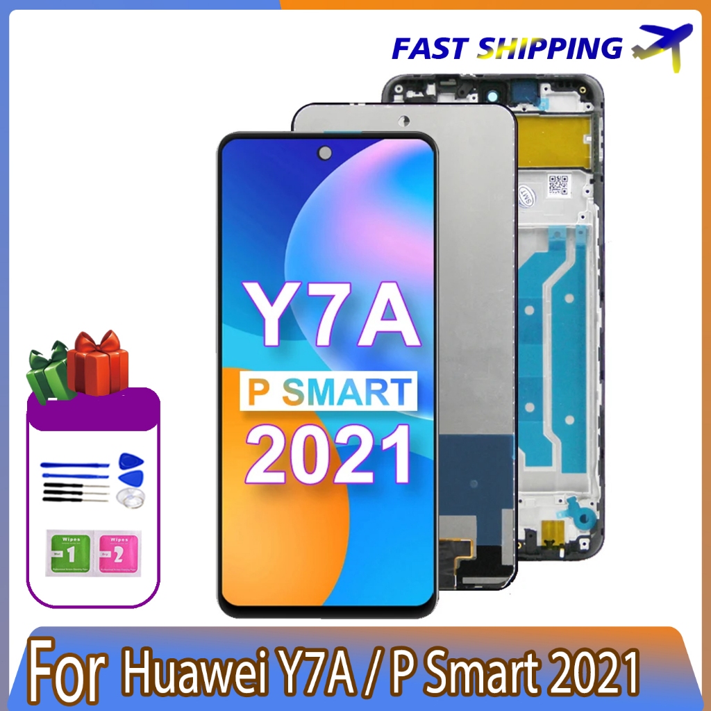 6.67" Original For Huawei P Smart 2021 LCD PPA-LX1 LX2 Display Touch ...