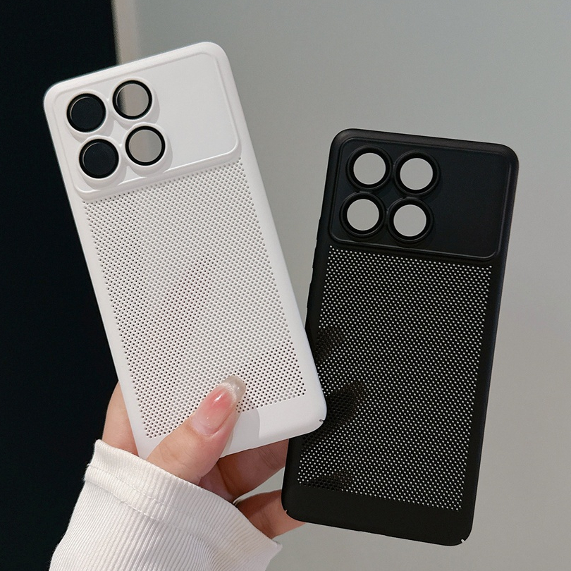 Heat Dissipation Breathable Hollow Mesh Case For Redmi K70 K70Pro ...