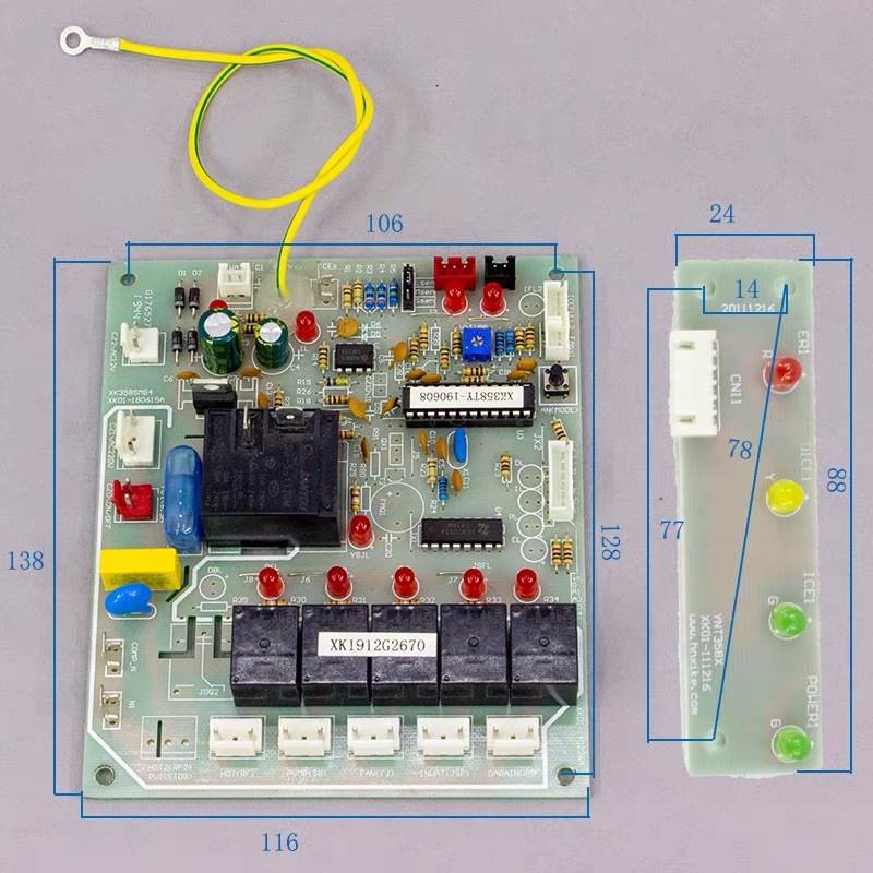 Universal ice machine control main board ice cube machine computer ...