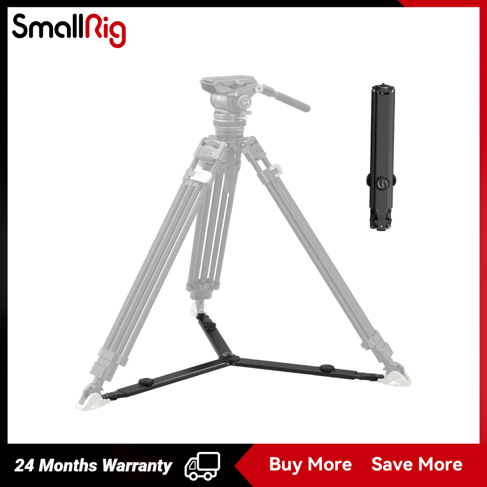 SmallRig Tripod Dolly, Heavy Duty With 3"Rubber Wheels 15kg Load