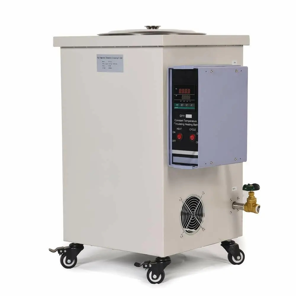 80L High temperature heating circulating water bath oil bath thermostat ...