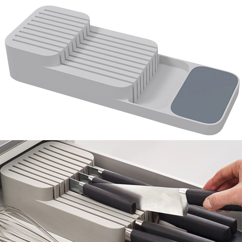 New Practical Drawer Organizer Knives Separation Finishing Storage Box