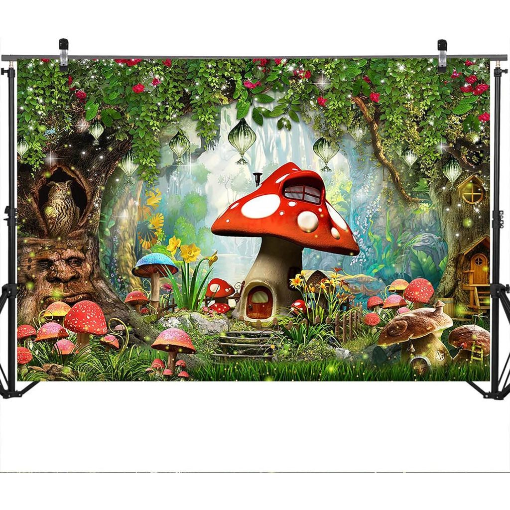 Spring Enchanted Forest Photography Backdrop Fairy Tale Forest ...