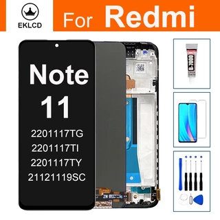 Schermo LCD + Touch Screen Per Xiaomi Redmi Note 11 4G &ndash; Display TFT 6.43&rdquo; Nero &ndash; Sostituzione Originale