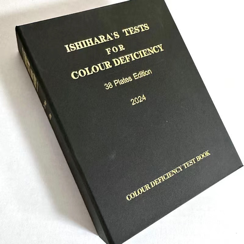 New 2024 lshihara Book 38 Plates Optometry Color Blindness | Shopee ...