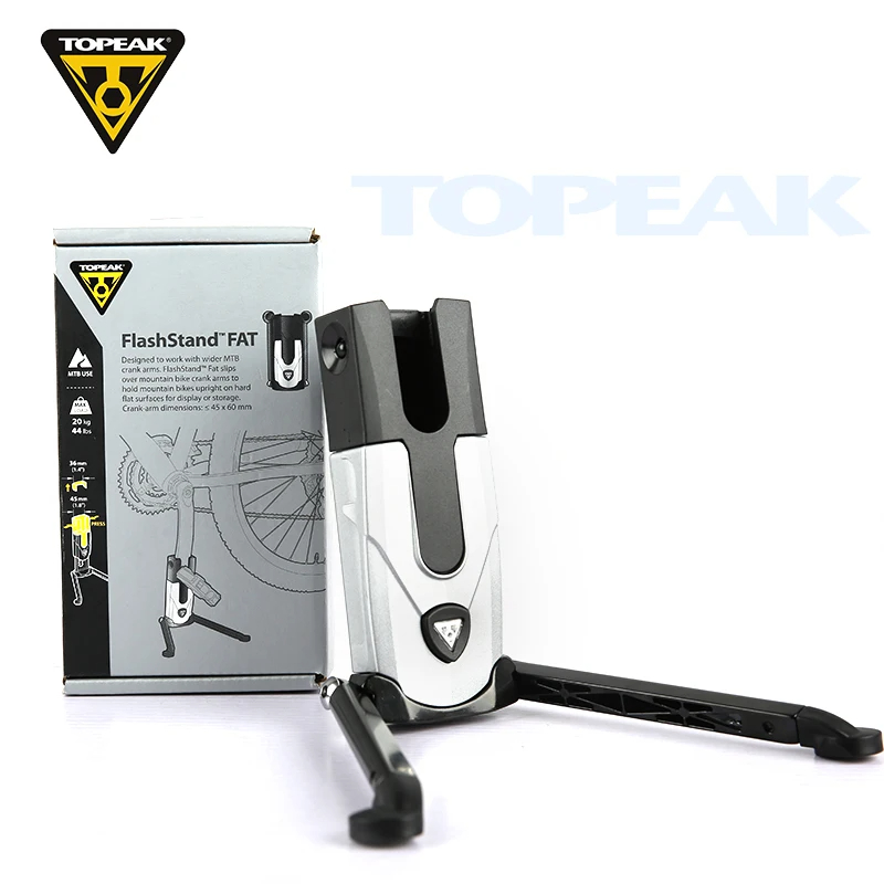 Topeak TW007 Bicycle Footrest Support Mountain Bike Kickstand FlashStand FAT Adjustable Crank 26 MTB Bicycle Leg Floor Stand Shopee Philippines