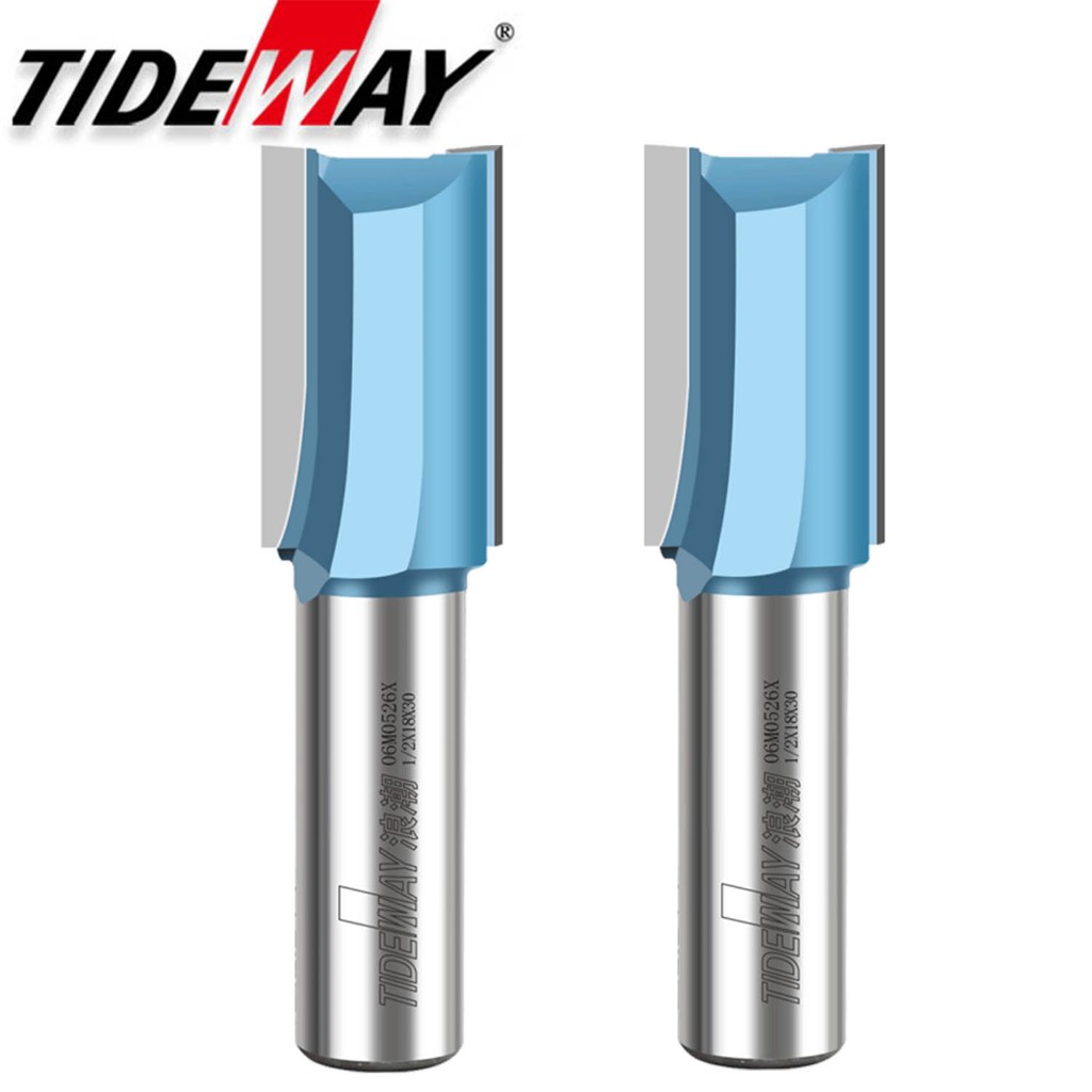 Tideway Industrial Grade Woodworking Slotting Router Bit Metric Double ...