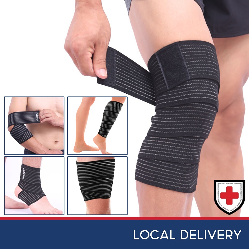 Elastic Compression Bandage Wraps elbow Support /ankle brace/Bracers ...